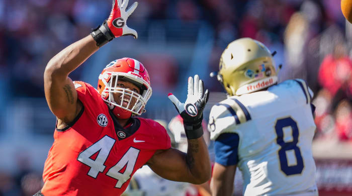Georgia draft prospect Travon Walker